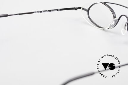 Theo Belgium Hababa Rimless Rimmed Frame 90's, demo lenses can be replaced with lenses of any kind, Made for Men and Women