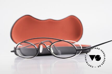 Theo Belgium Hababa Rimless Rimmed Frame 90's, Size: medium, Made for Men and Women