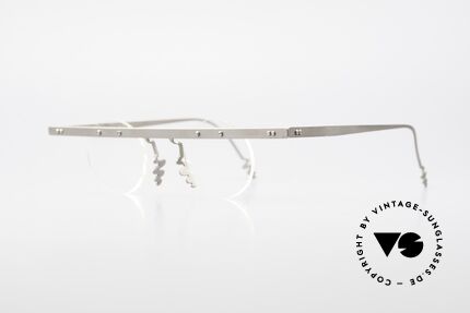 Theo Belgium Tita I3 90's Vintage Eyeglasses Titan, TITA SERIES = XL titanium frames by Theo from the 90's, Made for Men