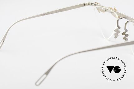 Theo Belgium Tita II Heart Shaped Eyeglasses Titan, heart shaped DEMO LENSES can be replaced optionally, Made for Women