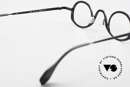 Theo Belgium Circle Avant-Garde Vintage Specs, clear demo lenses should be replaced with prescriptions, Made for Men and Women