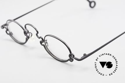 Theo Belgium Puzzle Spaghetti Eyeglasses Ladies, Spaghetti Series from 1996: frame is shaped like noodles, Made for Women