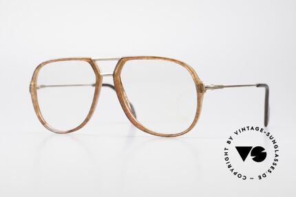 Metzler 0664 80's En Vogue Vintage Glasses, 80's vintage Metzler glasses of the 'En Vogue' series, Made for Men