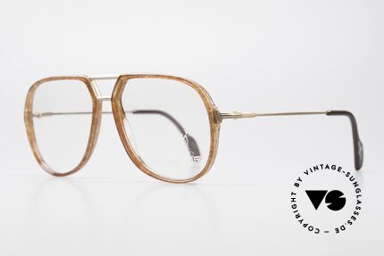 Metzler 0664 80's En Vogue Vintage Glasses, lightweight frame & accordingly pleasantly to wear, Made for Men