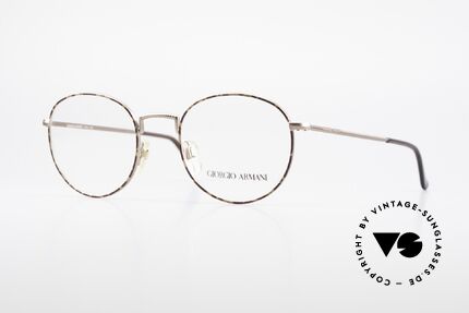 Giorgio Armani 231 80's Panto Frame No Retro, panto GIORGIO ARMANI vintage designer eyeglasses, Made for Men