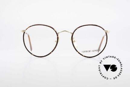 Giorgio Armani 145 Vintage 80's Panto Glasses, more 'classic' isn't possible (famous 'panto'-design), Made for Men