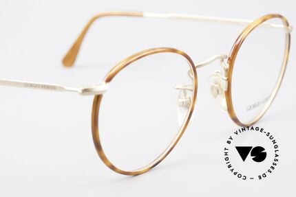 Giorgio Armani 112 90's Panto Eyeglasses Men, unworn 90's model in size 49/20 (125mm frame width), Made for Men
