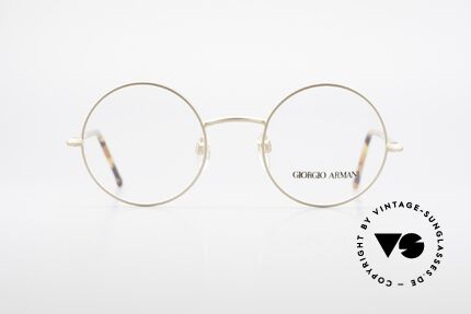 Glasses Giorgio Armani 117 80 s Frame Timeless Round