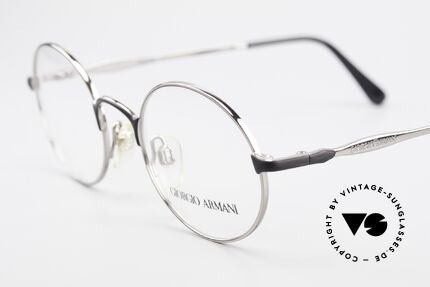 Giorgio Armani 243 Round Oval Glasses 90s Small, never worn (like all our 1990's designer classics), Made for Men and Women
