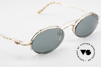 Bugatti 29710 Vintage Glasses with Sun Clip, 2. hand, but in a mint condition with hard case, Made for Men