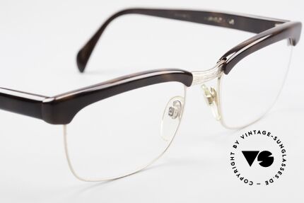 Rodenstock Arnold Gold Filled 60's Glasses Frame, professional refurbished with new transparent demo lenses, Made for Men Rodenstock Arnold Gold Filled 60's Glasses Frame, professional refurbished with new transparent demo lenses, Made for Men