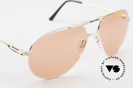 Boeing 5705 Original 80's Pilots Sunglasses, new sun lenses in a kind of "peach / salmon" color, Made for Men