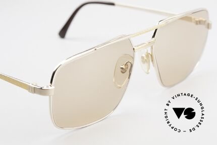 Dunhill 6068 Gold Plated Frame Changeable, unworn (like all our rare vintage Alfred Dunhill eyewear), Made for Men