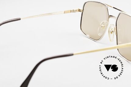 Dunhill 6068 Gold Plated Frame Changeable, NO RETRO SUNGLASSES, but a precious old ORIGINAL!, Made for Men