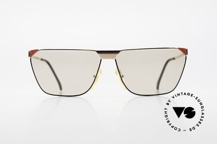 Casanova MC2 24KT Gold Plated Frame, stylish, square-cut model - simple but distinctive, Made for Men