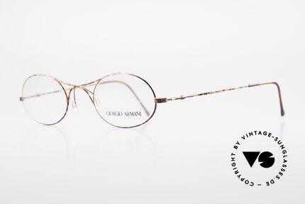 Giorgio Armani 229 The Schubert Glasses by GA, also known as 'Schubert glasses' (Austrian composer), Made for Men and Women