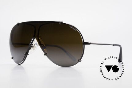 Cebe 2000 Rare Ral­lye Sports Sunglasses, mirrored sun-shade (for high sun intensity), 100% UV!, Made for Men