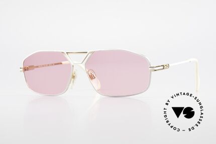 Cazal 729 Pink Vintage Sunglasses 80's, very masculine Cazal sunglasses from app. 1989/90, Made for Men