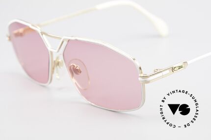 Cazal 729 Pink Vintage Sunglasses 80's, never worn, (like all our rare vintage CAZAL frames), Made for Men