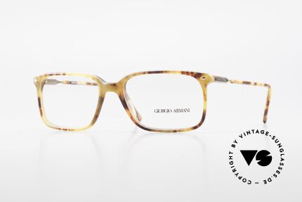 Giorgio Armani 332 True Vintage Eyeglass Frame Details