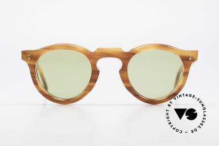 Lesca Panto 8mm Antique 1960's Sunglasses, very massive frame (8mm thick profil); built to last!, Made for Men and Women