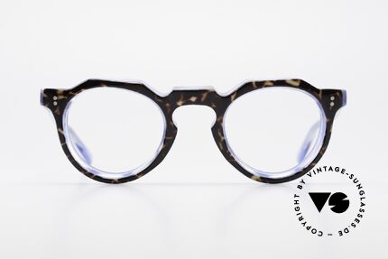 Lesca Panto 8mm Antique 1960's Eyeglasses, very massive frame (8mm thick profil); built to last!, Made for Men and Women