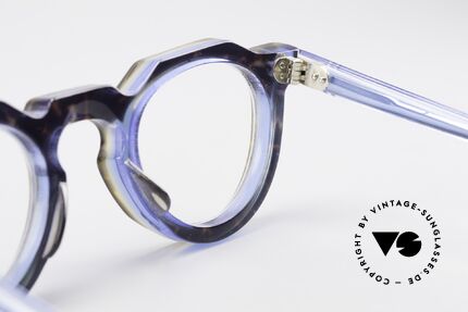 Lesca Panto 8mm Antique 1960's Eyeglasses, acetate frame can be glazed with lenses of any kind, Made for Men and Women