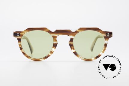 Lesca Panto 6mm Antique 1960's Sunglasses, very massive frame (6mm thick profil); built to last!, Made for Men and Women