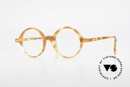 Giorgio Armani 319 Old 1980's Eyeglasses Round, timeless vintage Giorgio Armani designer eyeglasses, Made for Men and Women