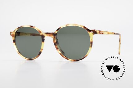 Giorgio Armani 325 Old Panto 90's Sunglasses, timeless vintage Giorgio Armani designer sunglasses, Made for Men and Women