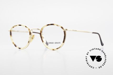 Giorgio Armani 159 Panto Glasses Windsor Rings Details