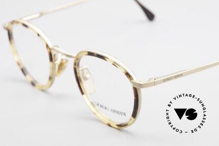 Giorgio Armani 159 Panto Glasses Windsor Rings, true 'gentlemen glasses' in tangible premium-quality, Made for Men