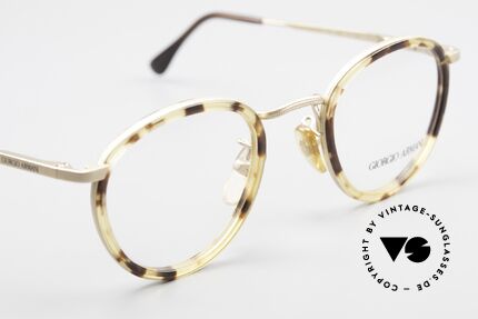 Giorgio Armani 159 Panto Glasses Windsor Rings, unworn, NOS (like all our vintage designer eyewear), Made for Men