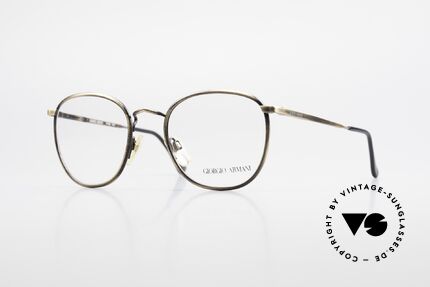 Giorgio armani titanium eyeglasses frames on sale