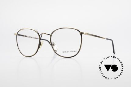 Giorgio Armani 150 Classic Men's Eyeglasses 80's, timeless vintage Giorgio Armani designer eyeglasses, Made for Men