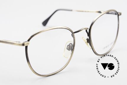 Giorgio Armani 150 Classic Men's Eyeglasses 80's, never worn (like all our vintage Giorgio Armani specs), Made for Men