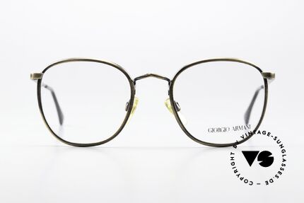 Giorgio Armani 150 Classic Men's Eyeglasses 80's, timeless vintage Giorgio Armani designer eyeglasses, Made for Men