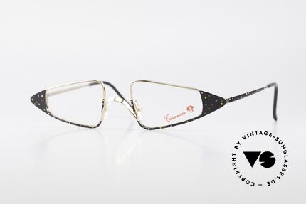 Casanova FC15 Fancy Vintage Reading Frame, glamorous Casanova eyeglass-frame from around 1985, Made for Women
