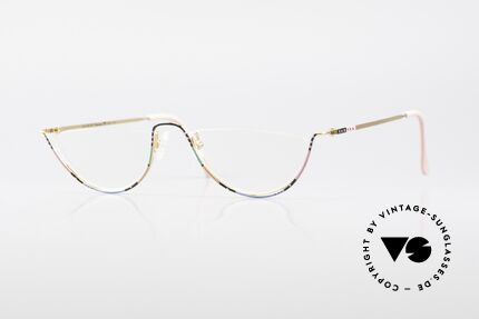 Casanova FC11 Colorful Reading Eyeglasses, glamorous Casanova reading glasses from around 1985, Made for Women