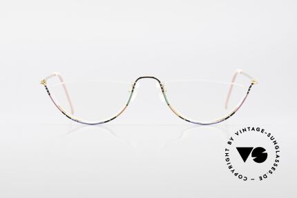 Casanova FC11 Colorful Reading Eyeglasses, distinctive Venetian design in style of the 18th century, Made for Women