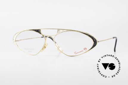 Casanova LC8 80's Vintage Ladies Eyeglasses, glamorous CASANOVA eyeglasses from around 1985, Made for Women