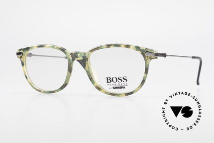 BOSS 5115 Camouflage Vintage Eyeglasses, striking BOSS vintage designer eyewear of the 90's, Made for Men