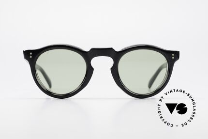 Lesca Panto 8mm 60's Panto Sunglasses France, very massive frame (8mm thick profil); built to last!, Made for Men and Women