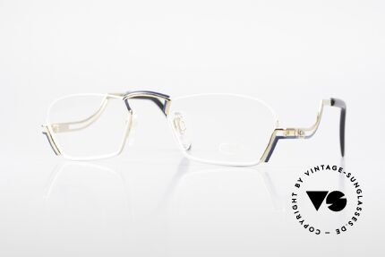 Cazal 232 Reading Vintage Eyeglasses, exciting half-frame design by Cari Zalloni (Mr. CAZAL), Made for Men and Women