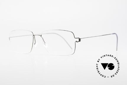 Lindberg Nikolaj Air Titan Rim Classic Titanium Frame Men, simply timeless, stylish & innovative: grade 'vintage', Made for Men