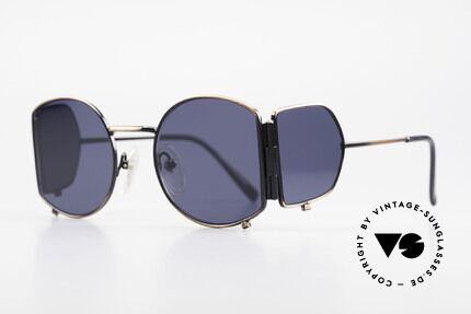 Jean Paul Gaultier 56-9172 4lens Design With Side Shields, a designer highlight from the 90's - just rare & fancy, Made for Men and Women