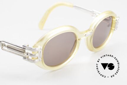 Jean Paul Gaultier 56-5203 90's Steampunk Shades Oval, NO RETRO GLASSES, but a genuine old 90's ORIGINAL, Made for Men and Women