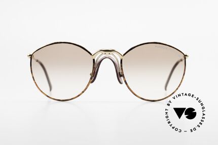 Porsche 5638 True 90's Vintage Shades, noble finished frame with comfortable 'saddle bridge', Made for Men and Women