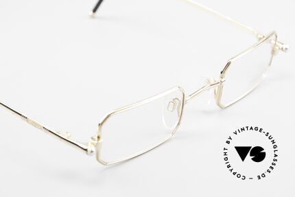Chopard C002 Octagonal Luxury Eyeglasses, NO RETRO fashion, but an app. 25 years old rarity, Made for Men and Women