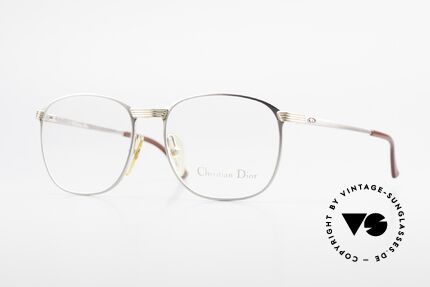 Christian Dior 2721 1980's Titanium Frame Men, classic 80's vintage eyeglass-frame by Christian Dior, Made for Men